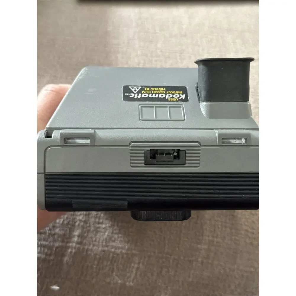 Vintage Camera Kodak Kodamatic Champ HS144-10 Instant‎ Camera Gray Black Works